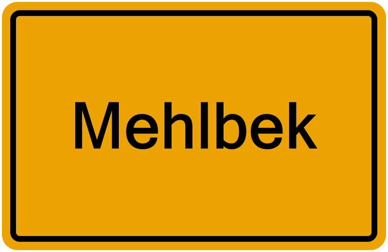 Handelsregisterauszug Mehlbek