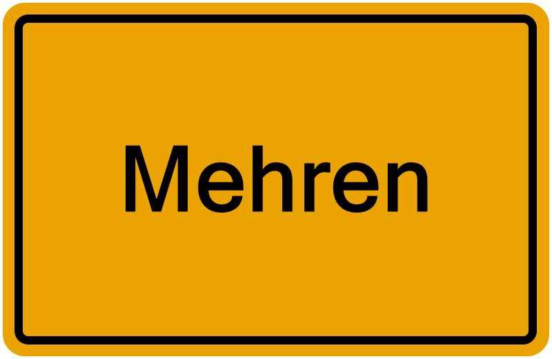 Handelsregisterauszug Mehren