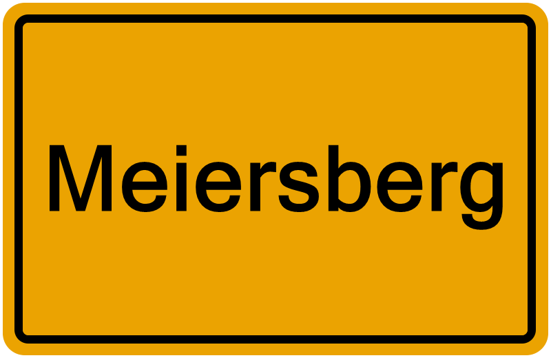 Handelsregisterauszug Meiersberg