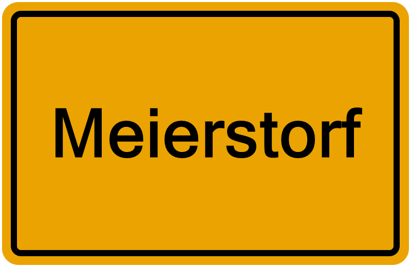Handelsregisterauszug Meierstorf
