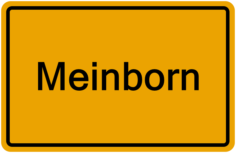 Handelsregisterauszug Meinborn