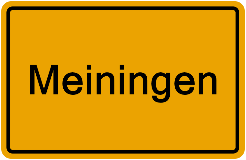Handelsregisterauszug Meiningen