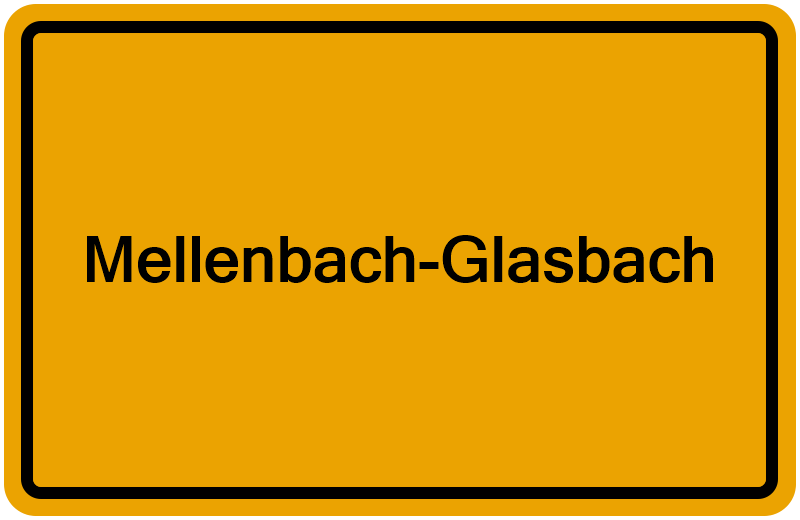 Handelsregisterauszug Mellenbach-Glasbach