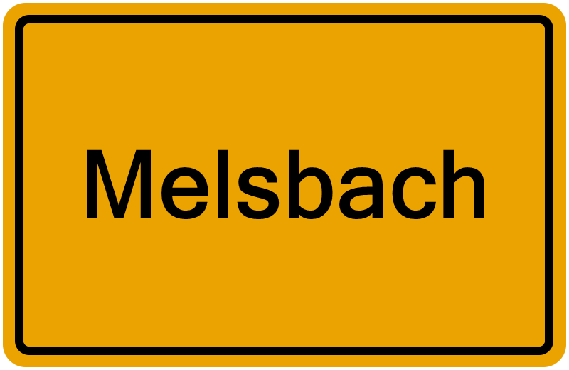 Handelsregisterauszug Melsbach