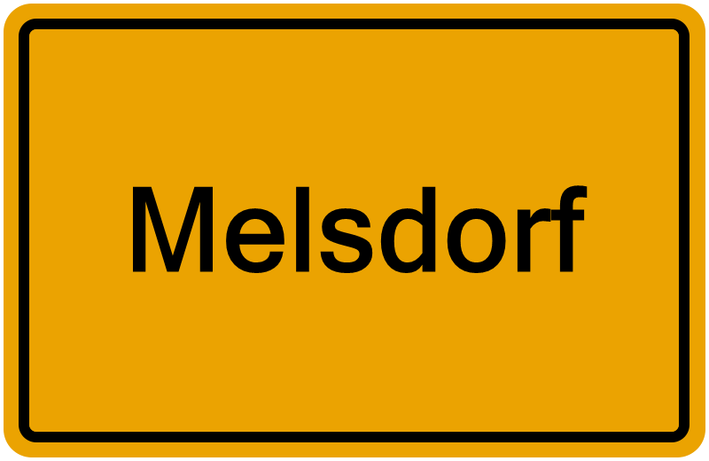 Handelsregisterauszug Melsdorf