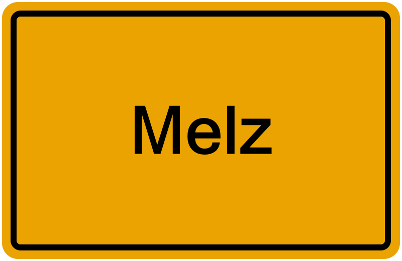 Handelsregisterauszug Melz