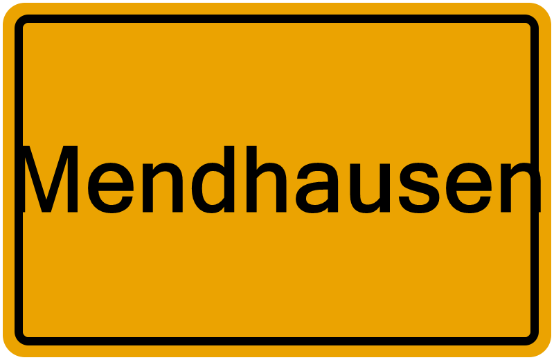 Handelsregisterauszug Mendhausen