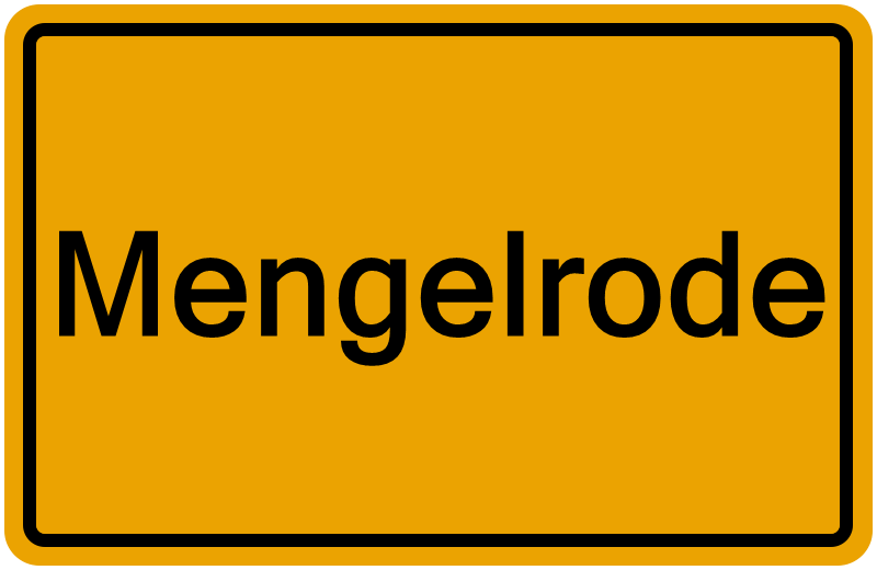 Handelsregisterauszug Mengelrode