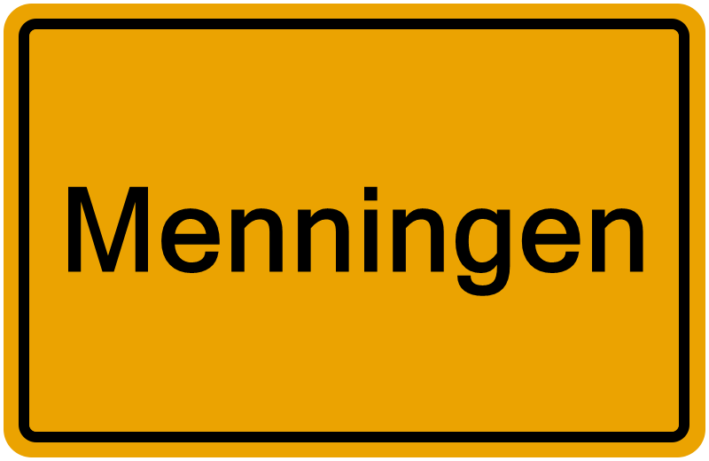 Handelsregisterauszug Menningen