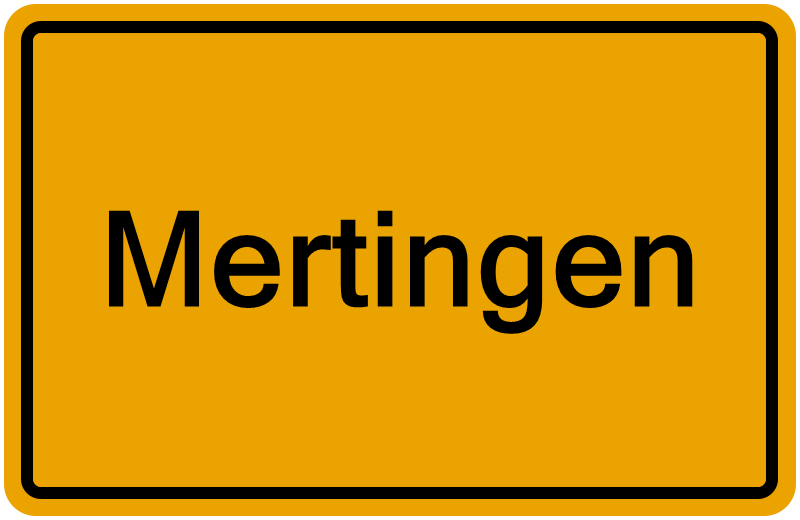 Handelsregisterauszug Mertingen