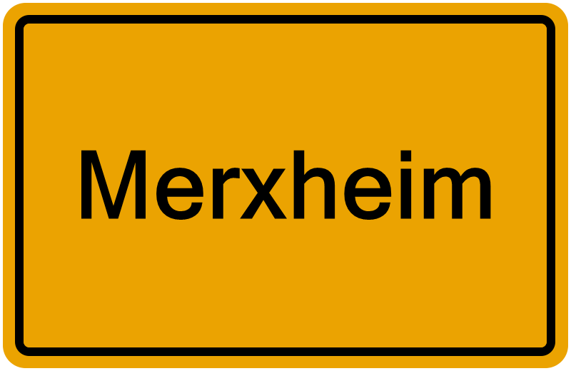 Handelsregisterauszug Merxheim