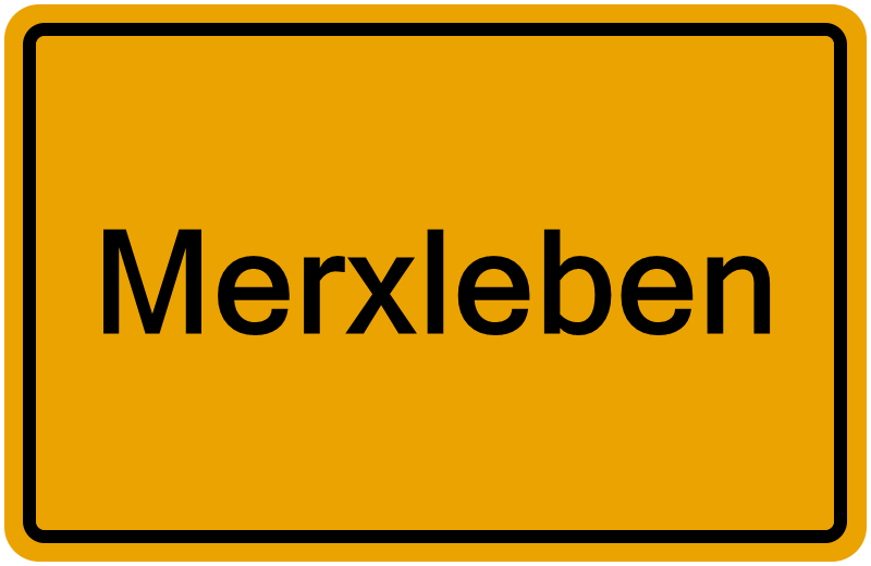 Handelsregisterauszug Merxleben