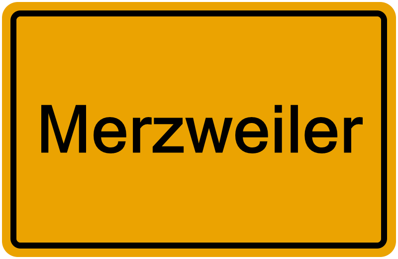 Handelsregisterauszug Merzweiler