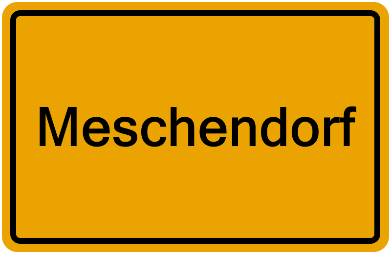 Handelsregisterauszug Meschendorf