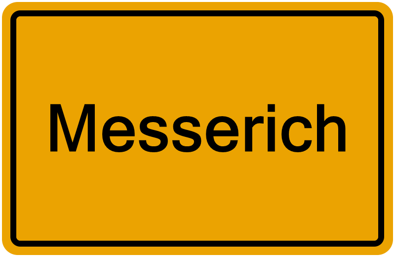 Handelsregisterauszug Messerich