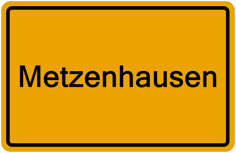 Handelsregisterauszug Metzenhausen