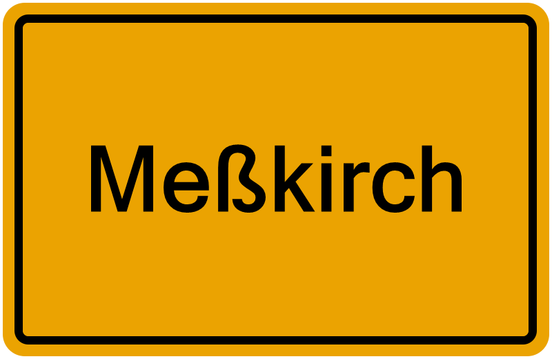 Handelsregisterauszug Meßkirch