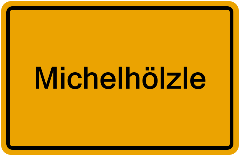 Handelsregisterauszug Michelhölzle