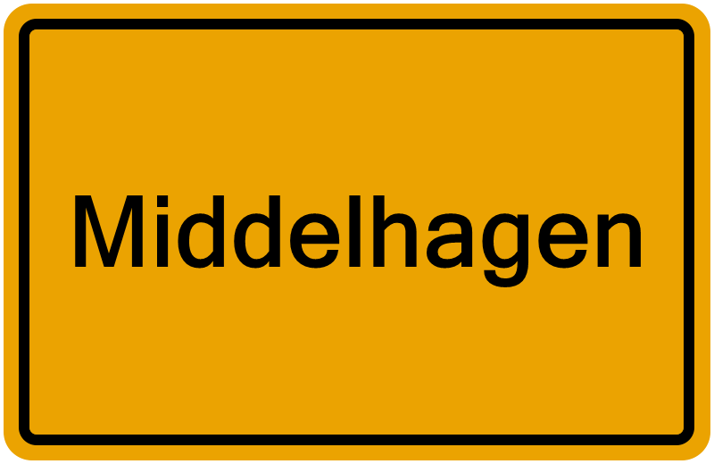 Handelsregisterauszug Middelhagen