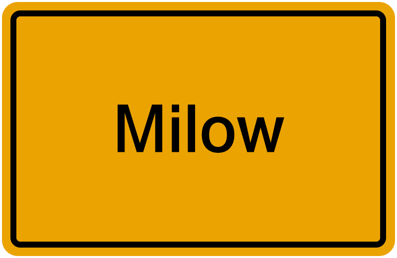 Handelsregisterauszug Milow