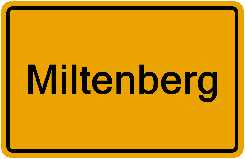 Handelsregisterauszug Miltenberg
