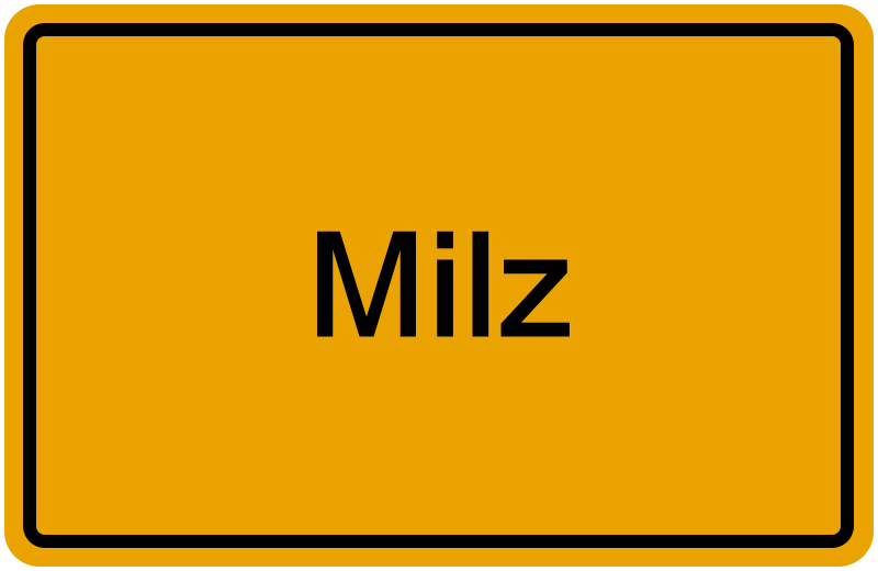 Handelsregisterauszug Milz