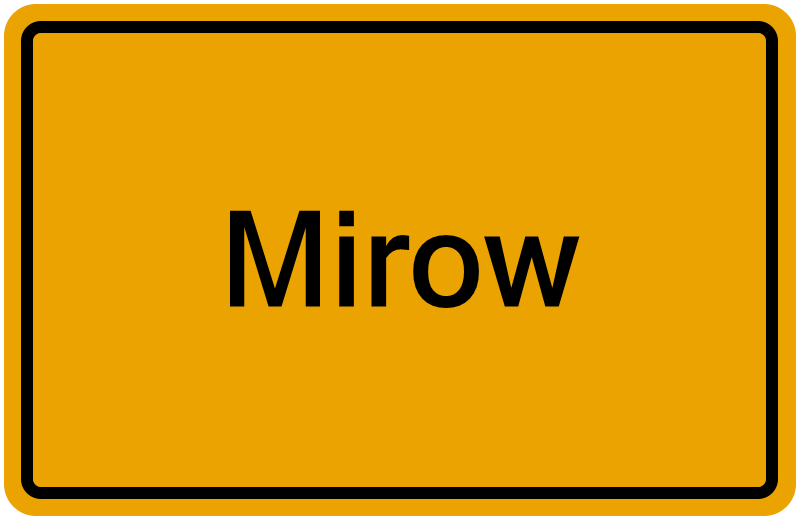 Handelsregisterauszug Mirow