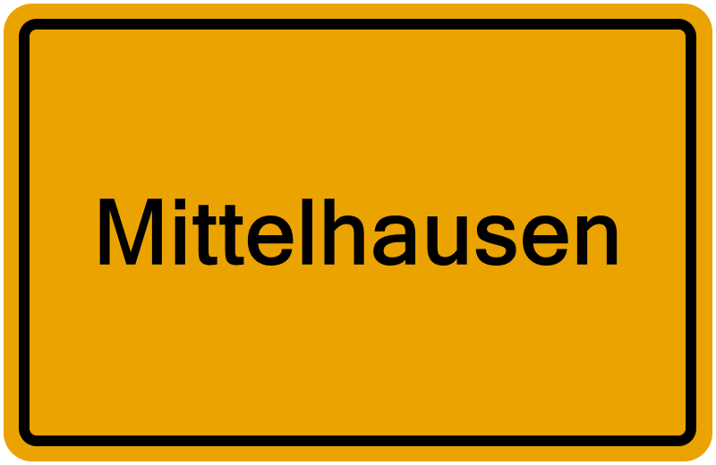 Handelsregisterauszug Mittelhausen