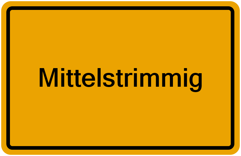 Handelsregisterauszug Mittelstrimmig