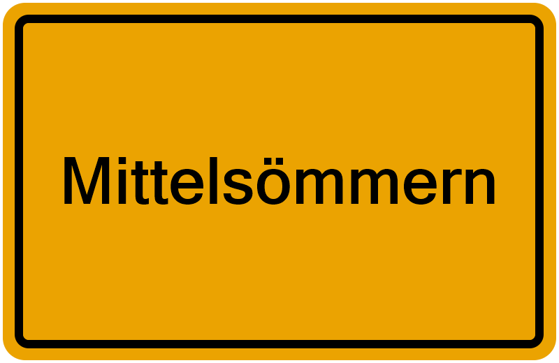 Handelsregisterauszug Mittelsömmern