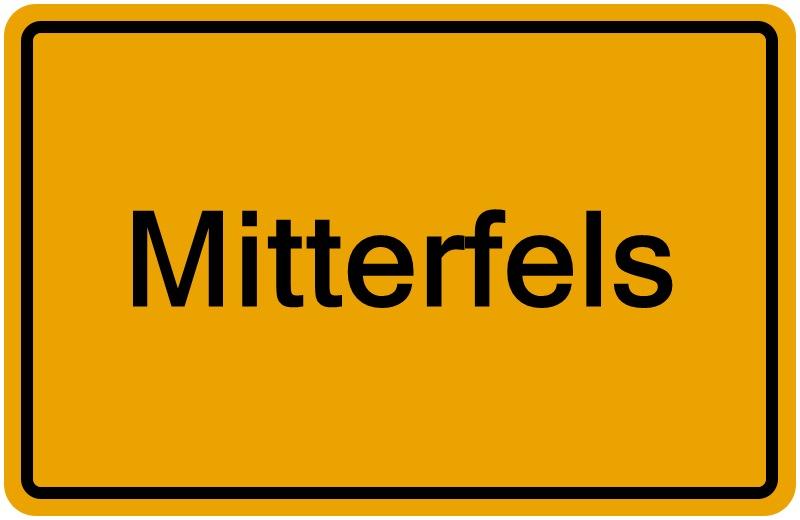 Handelsregisterauszug Mitterfels