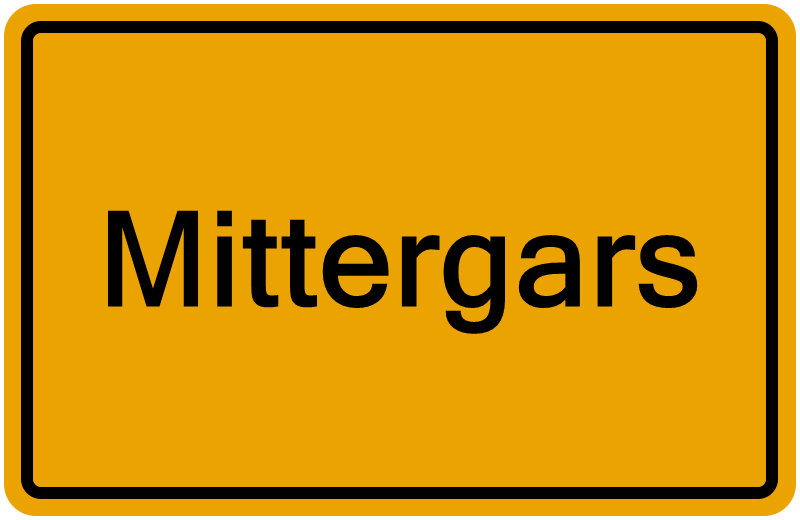 Handelsregisterauszug Mittergars