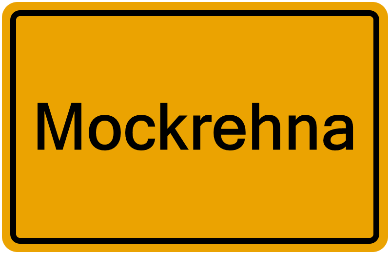 Handelsregisterauszug Mockrehna
