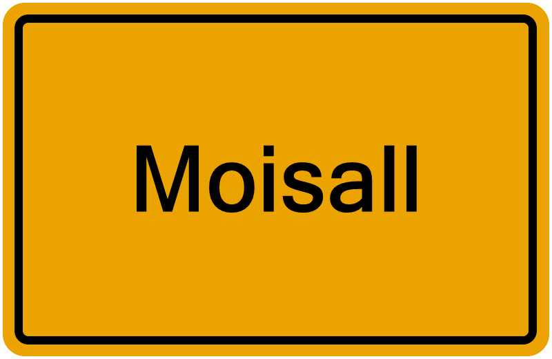 Handelsregisterauszug Moisall