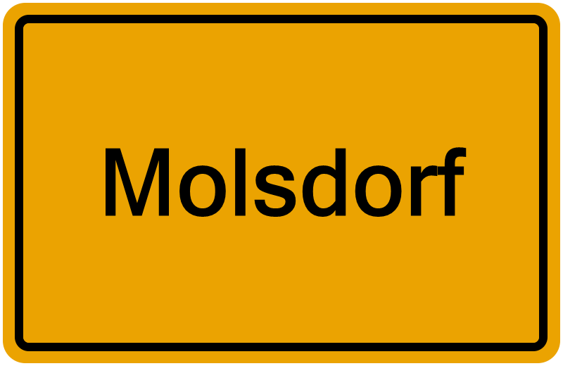 Handelsregisterauszug Molsdorf