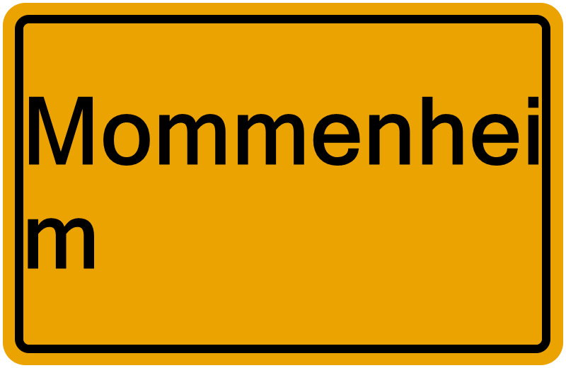 Handelsregisterauszug Mommenheim