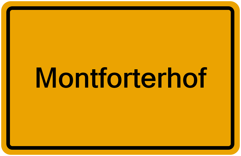 Handelsregisterauszug Montforterhof