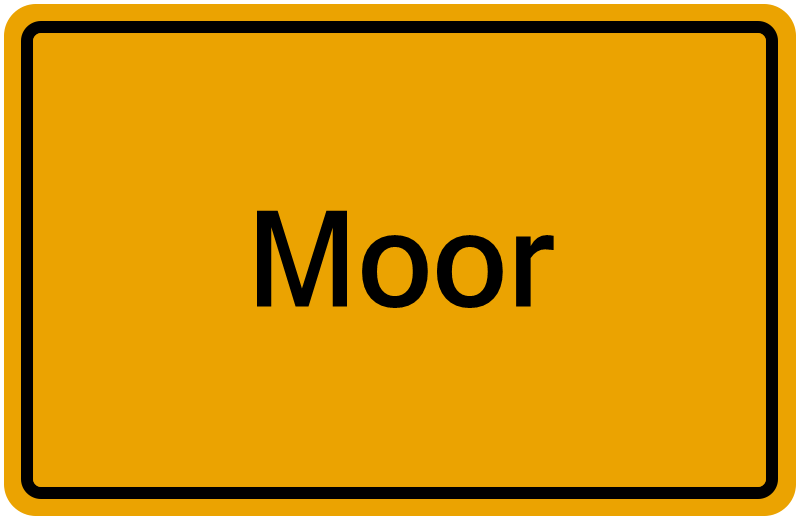 Handelsregisterauszug Moor