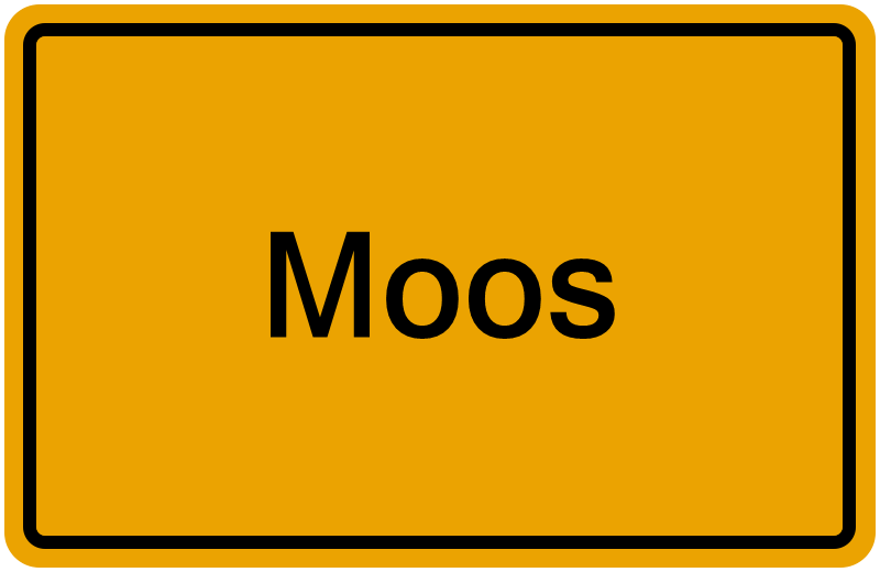 Handelsregisterauszug Moos