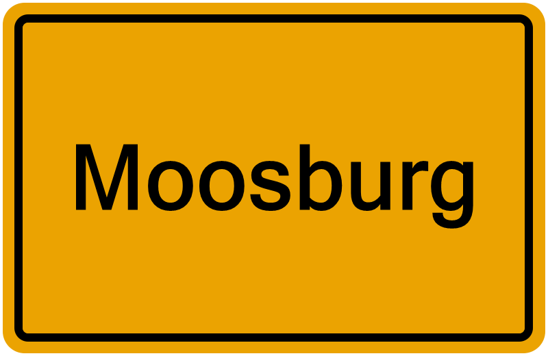 Handelsregisterauszug Moosburg