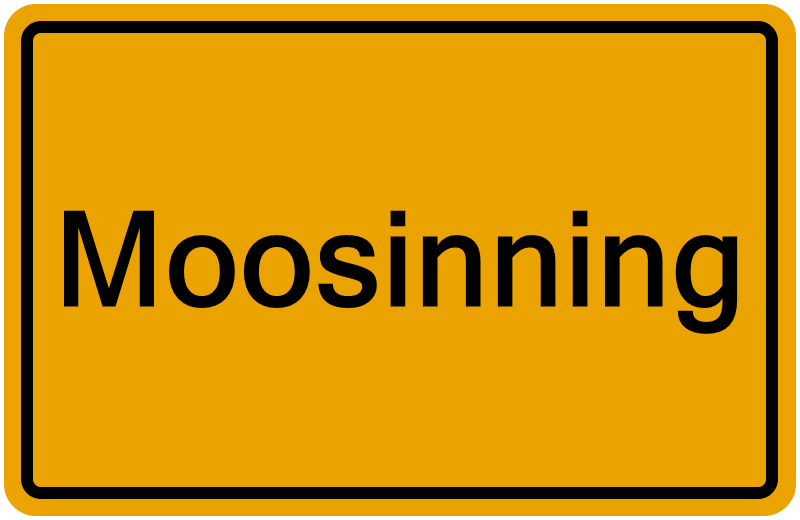 Handelsregisterauszug Moosinning