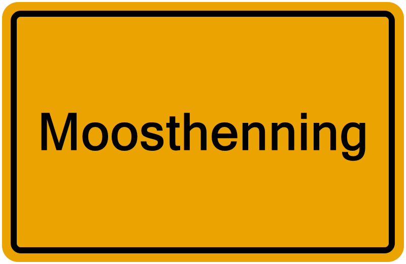 Handelsregisterauszug Moosthenning