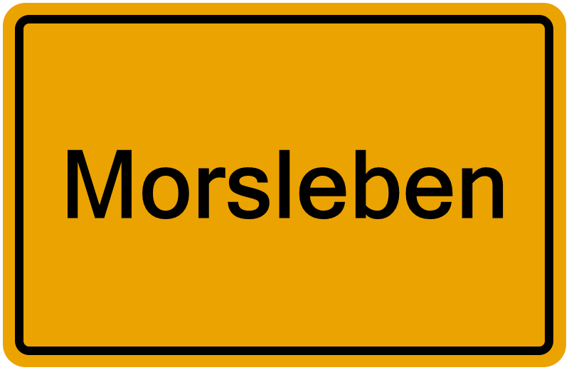 Handelsregisterauszug Morsleben