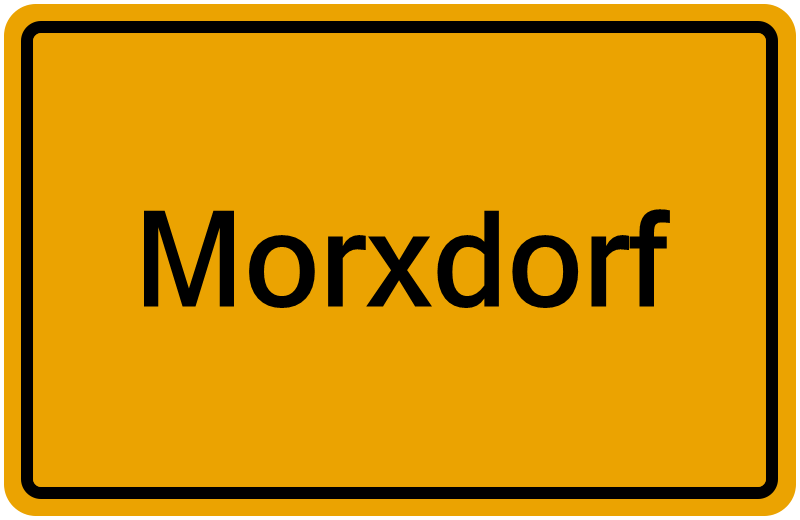 Handelsregisterauszug Morxdorf