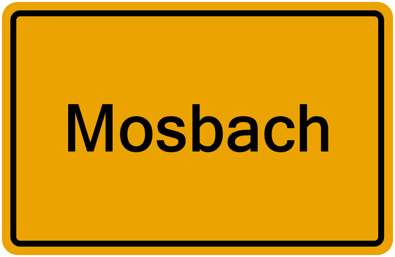 Handelsregisterauszug Mosbach