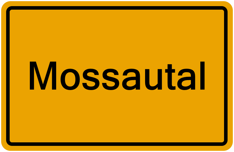 Handelsregisterauszug Mossautal