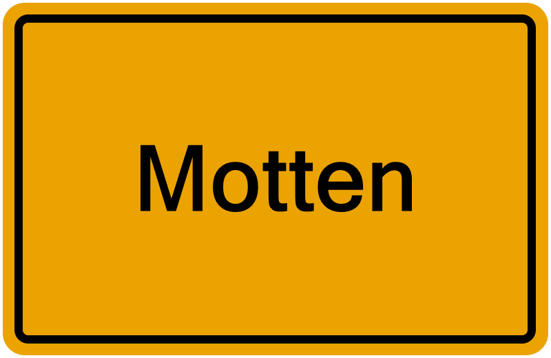 Handelsregisterauszug Motten