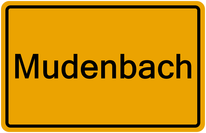 Handelsregisterauszug Mudenbach