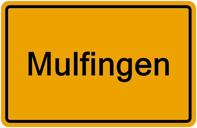 Handelsregisterauszug Mulfingen