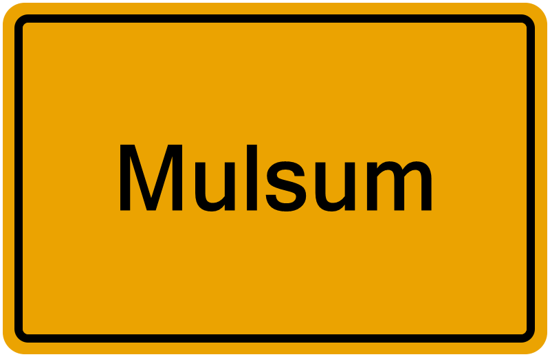 Handelsregisterauszug Mulsum